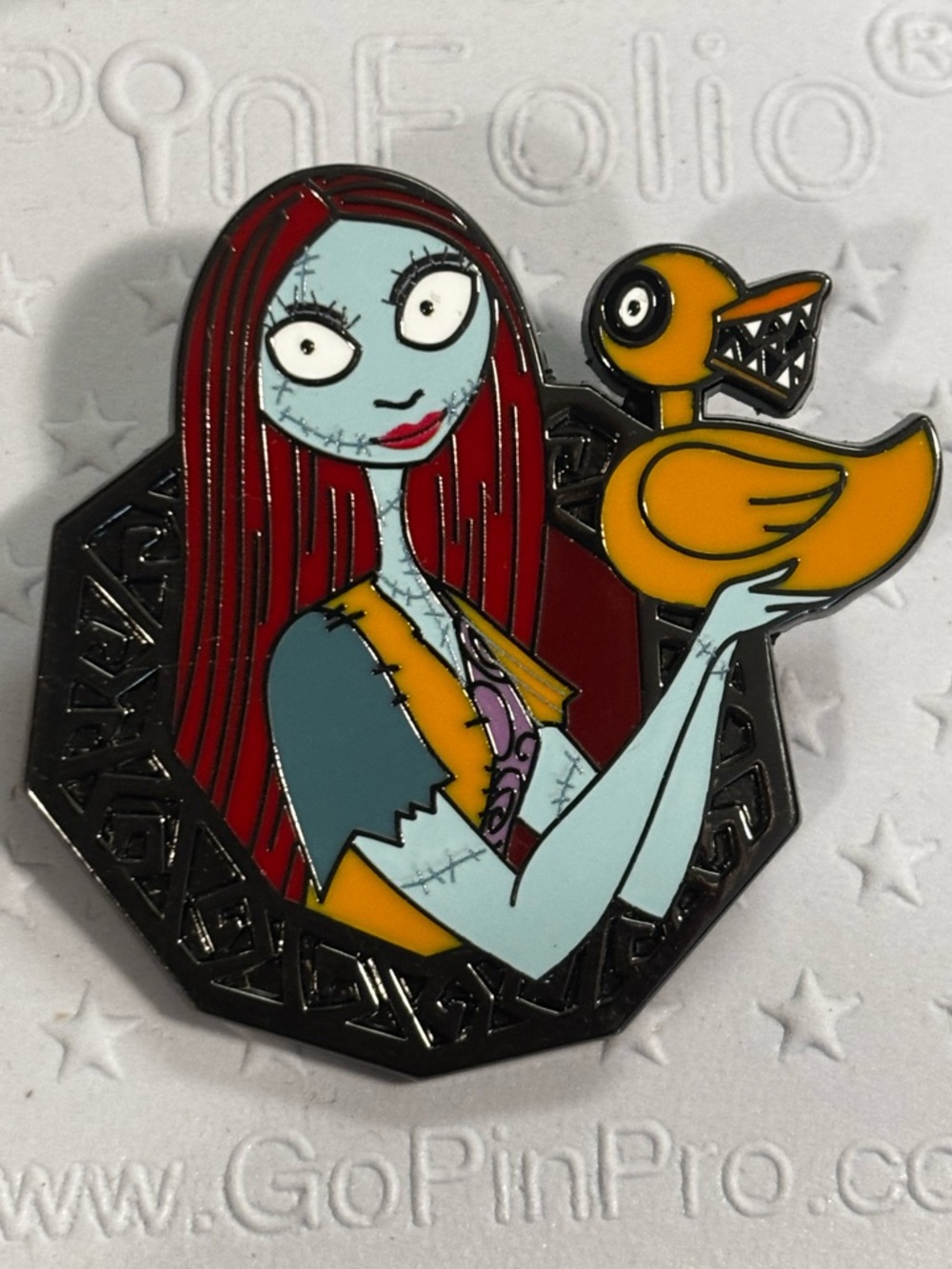 Disney Sally with a Scary Duck Nightmare Before Christmas 2025 Pin